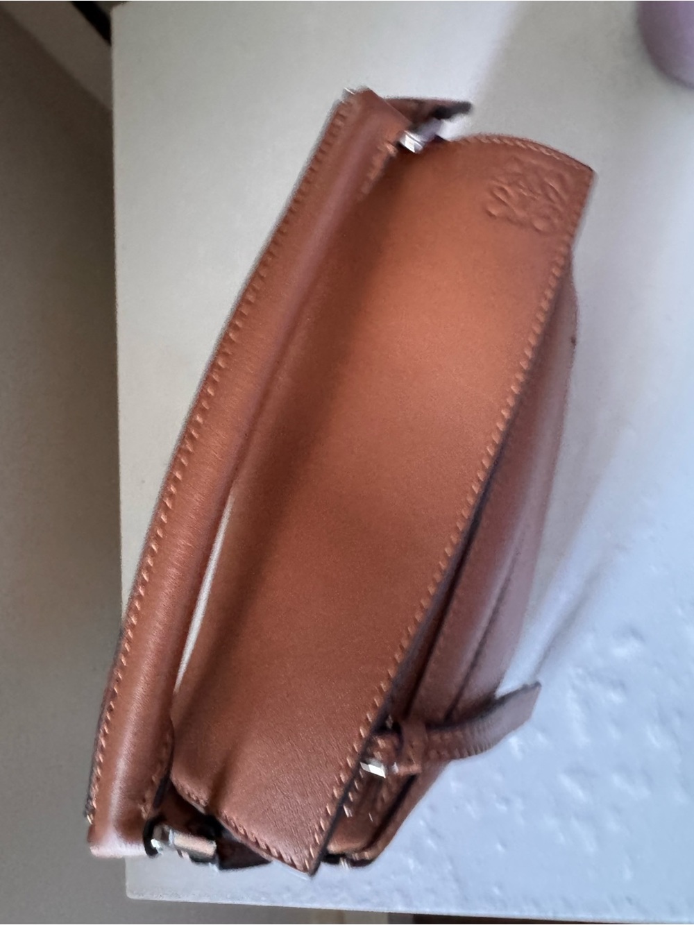 Loewe Tan Calfskin Mini Puzzle Small Top-Handle Leather Bag- PRICE IS FIRM - Picture 3 of 14